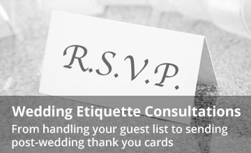 Wedding Etiquette Consultation