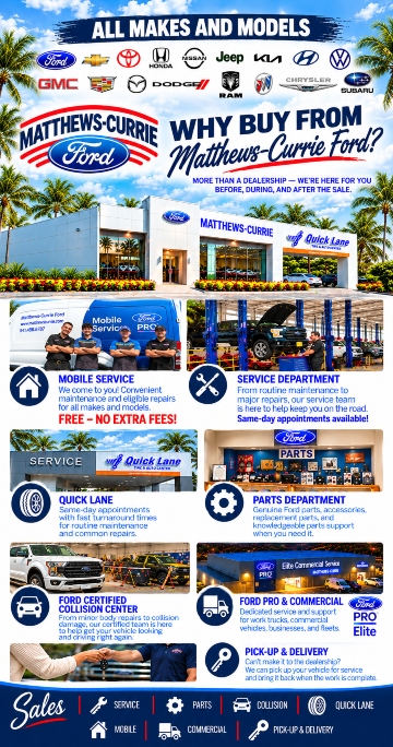 All Makes and models service banner