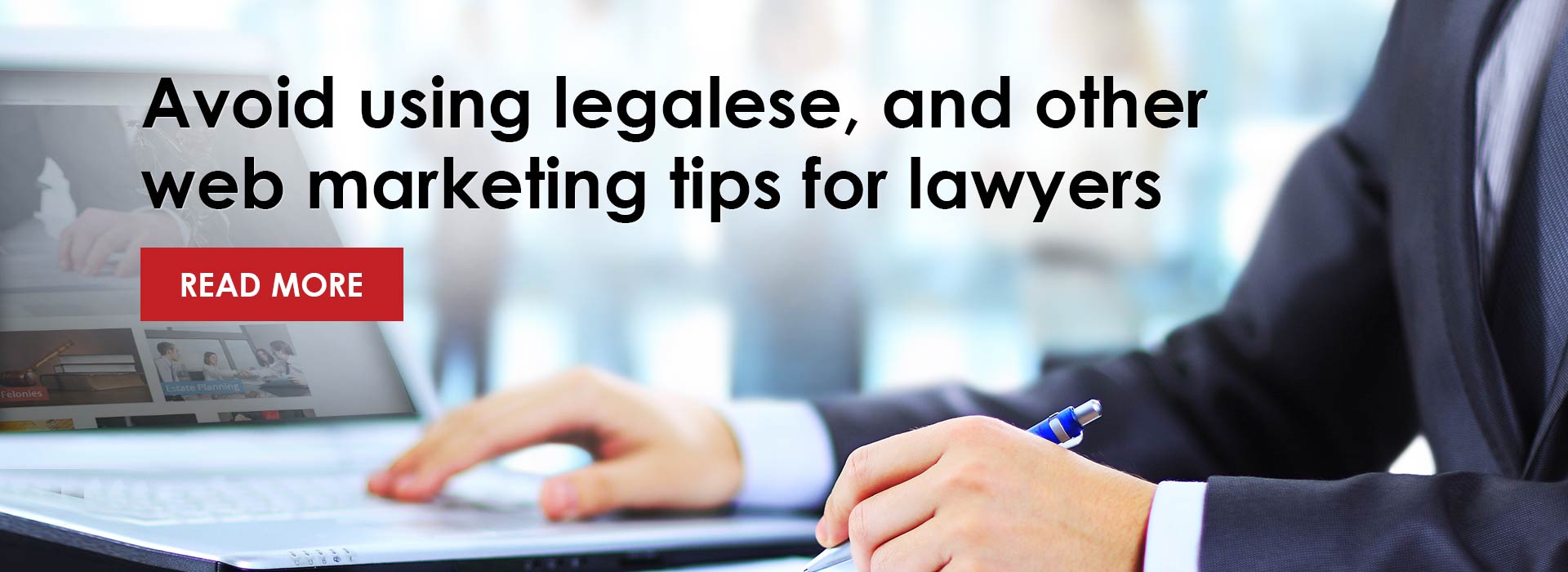 Avoid using legalese