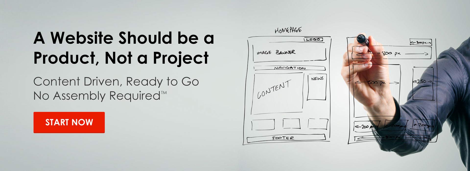 A Website Should be Product