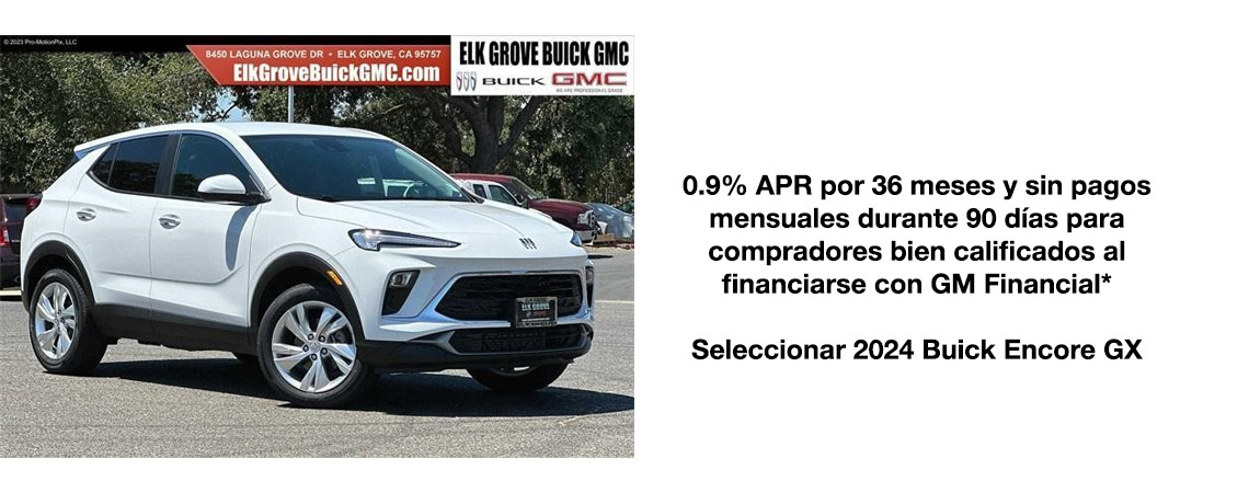2024 Buick Encore GX 0 9% APR por 36 meses
