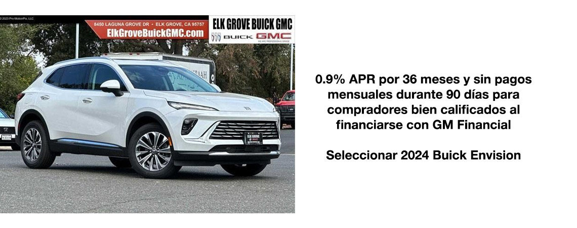 2024 Buick Envision 0.9% APR por 36 meses