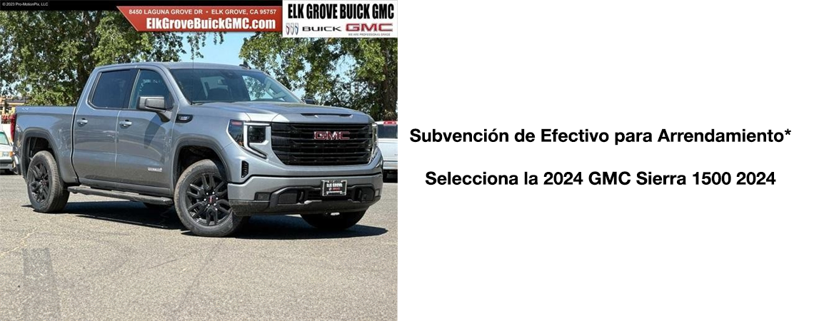 2024 GMC Sierra 1500 Subvención de efectivo para arrendamiento*
