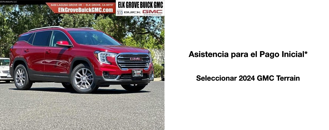 2024 GMC Terrain Asistencia para el pago inicial*