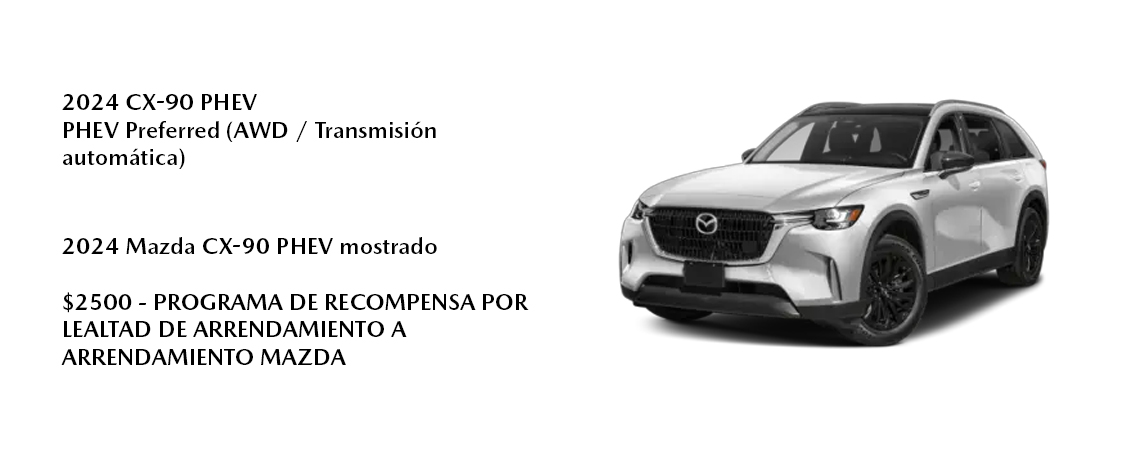 2024 Mazda CX-90 Utilitario Deportivo