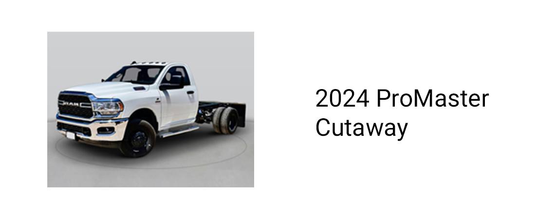 2024 Ram ProMaster Cutaway