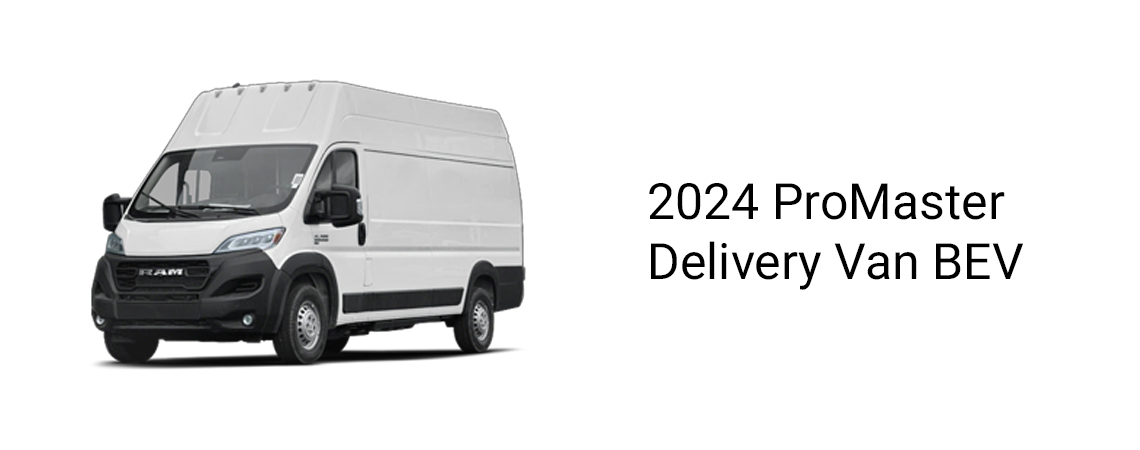 2024 Ram ProMaster Delivery Van BEV