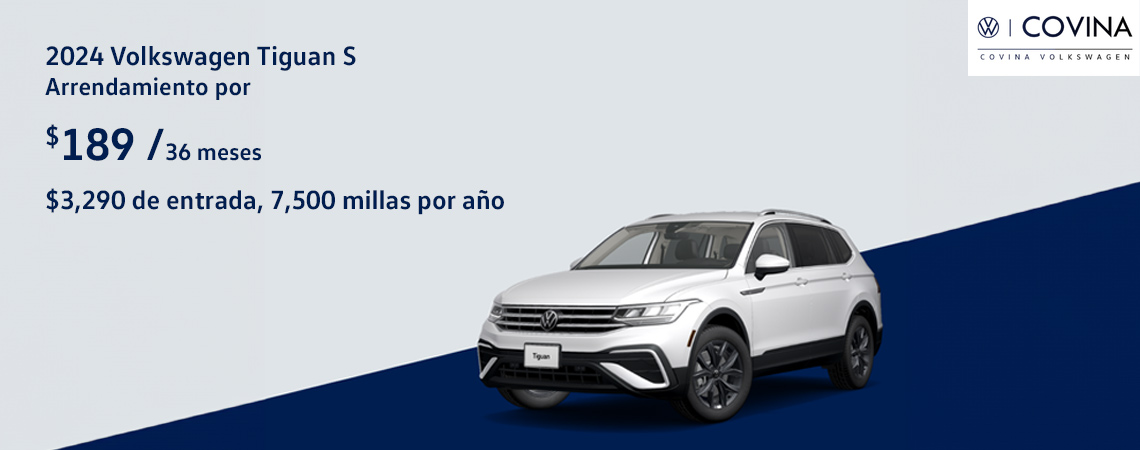 2024 Tiguan Oferta de Arrendamiento