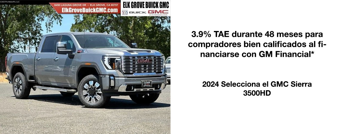 2025 GMC Sierra 3500HD 3.9% TAE durante 48 meses para 