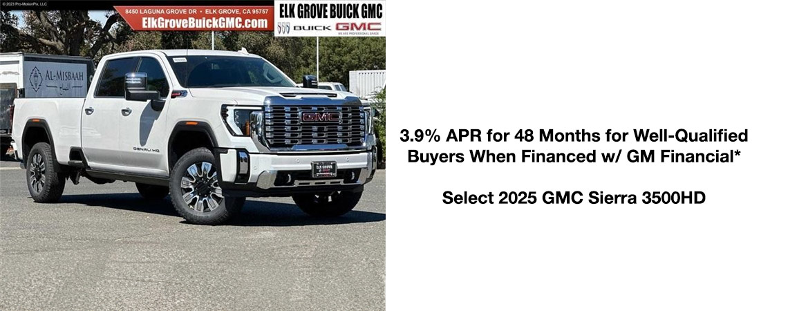 2025 GMC Sierra 3500HD 3.9% TAE durante 48 meses para