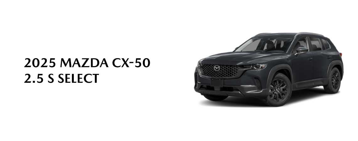 2025 MAZDA CX-50 2.5 S SELECT