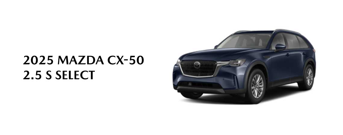 2025 MAZDA CX-50 2.5 S SELECT