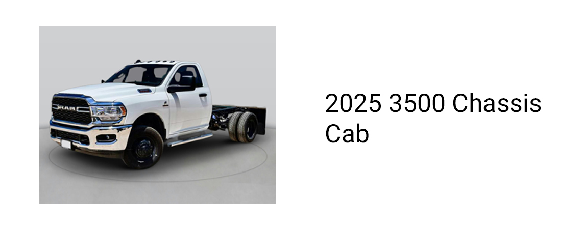 2025 Ram 3500 Chassis Cab