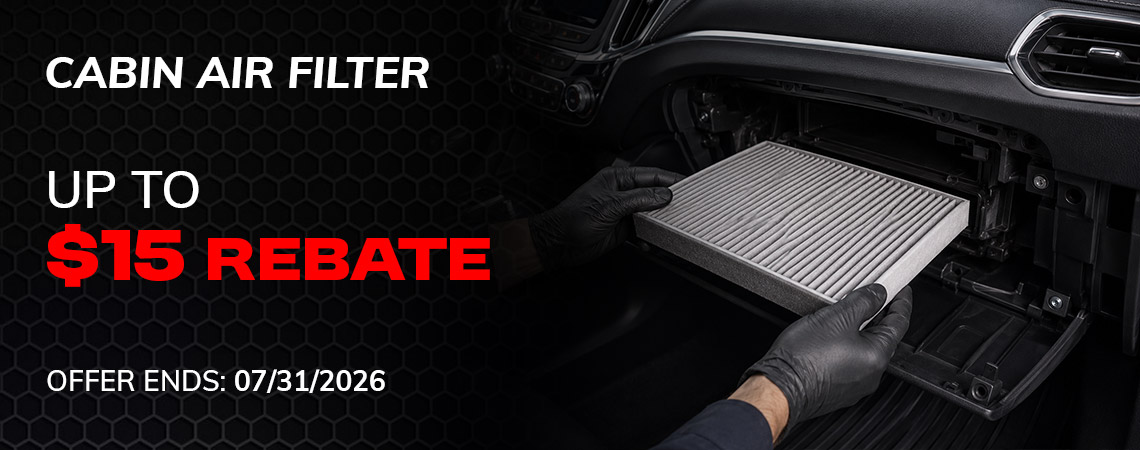 ACDelco Cabin Air Filter Rebate