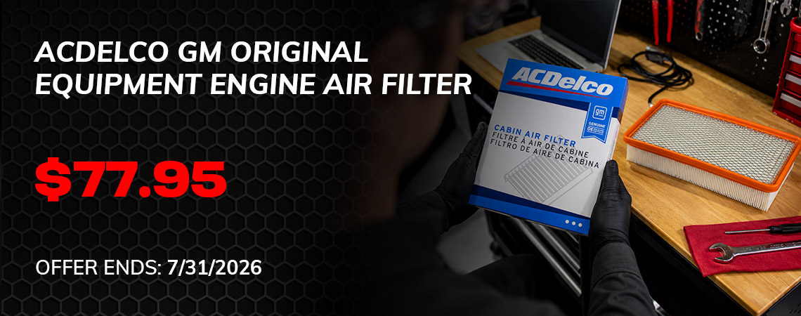 ACDelco GM Original Equipment Engine Air Filters $77.95