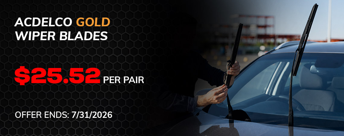 ACDelco Gold Wiper Blades (per pair) $25.52