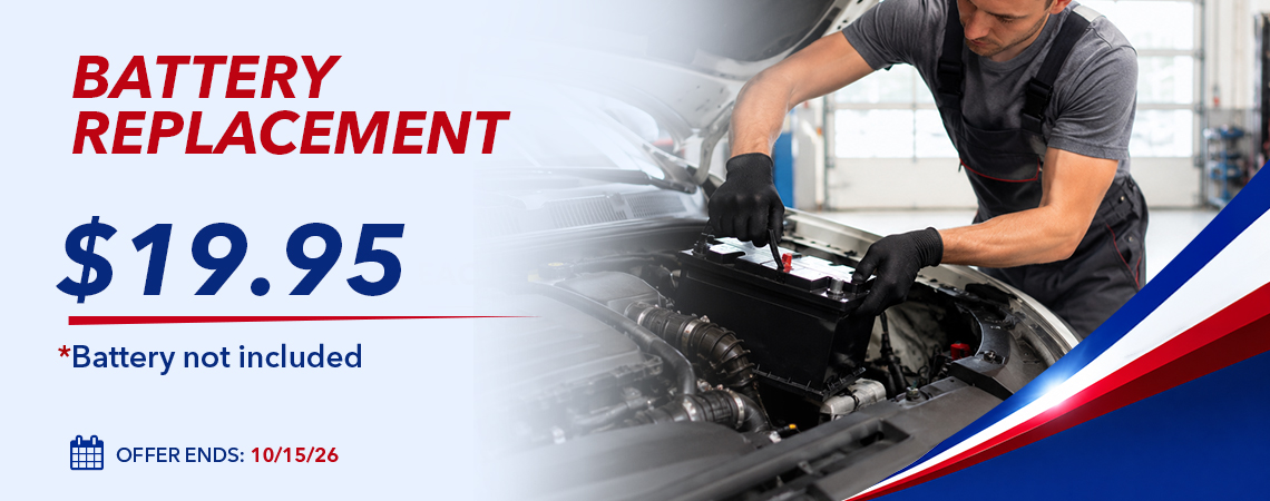BATTERY REPLACEMENT -$19.95