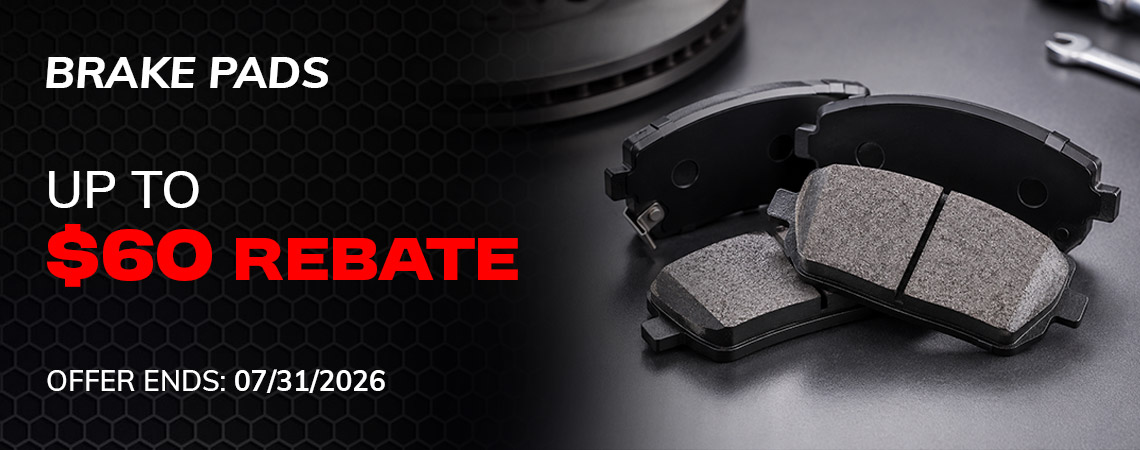 Brake Pad Rebate