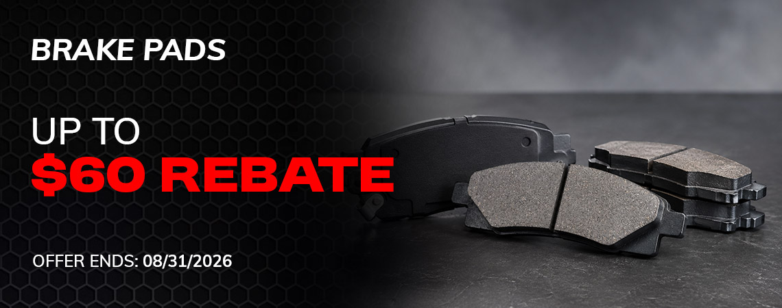Brake Pad Rebate