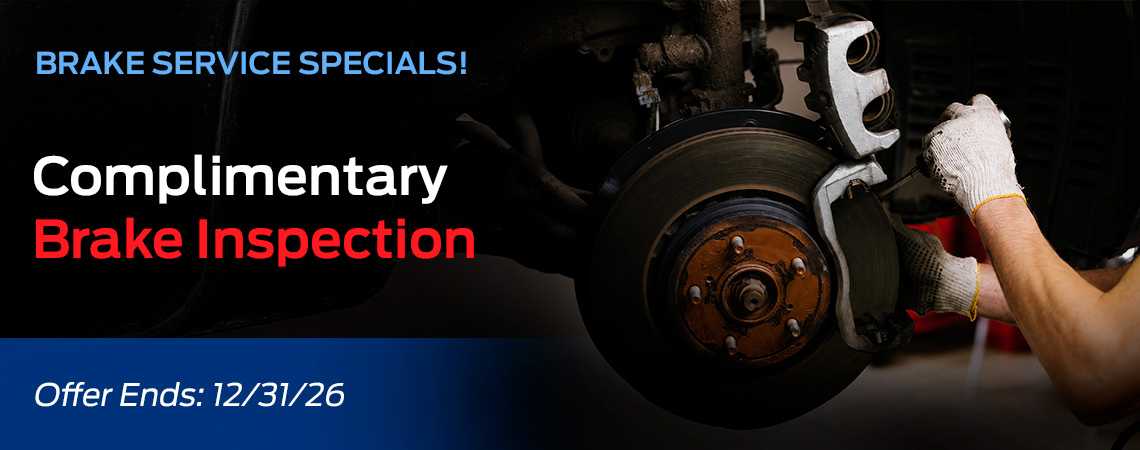 Complimentary Brake Inspection