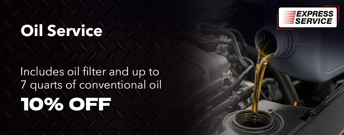 Conventional Oil & Filter Change* Express Service