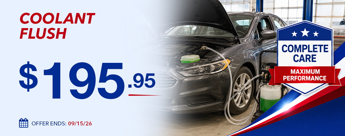 COOLANT FLUSH - $195.95 
