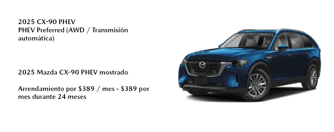 CX-90 3.3 Turbo Preferred (AWD / Transmisión Automática)