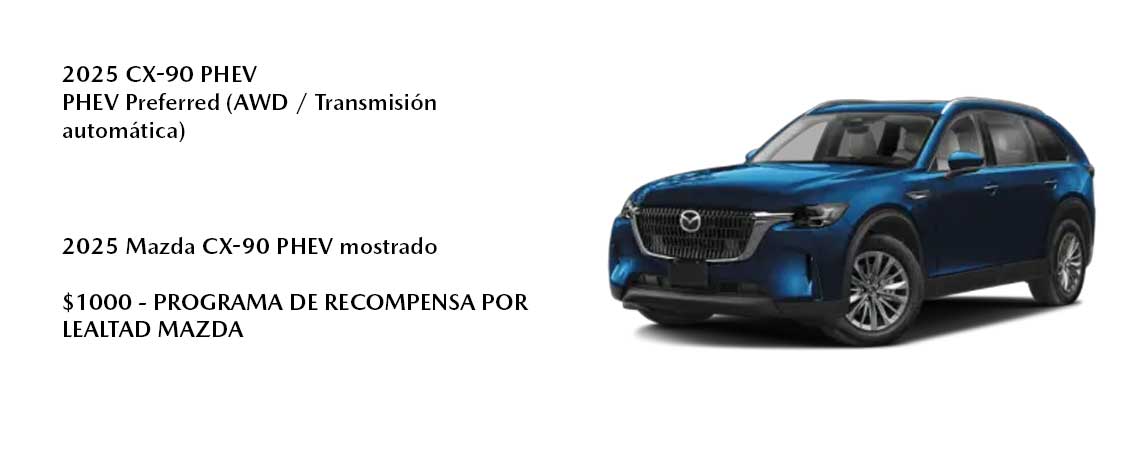 CX-90 3.3 Turbo Preferred (AWD / Transmisión Automática)
