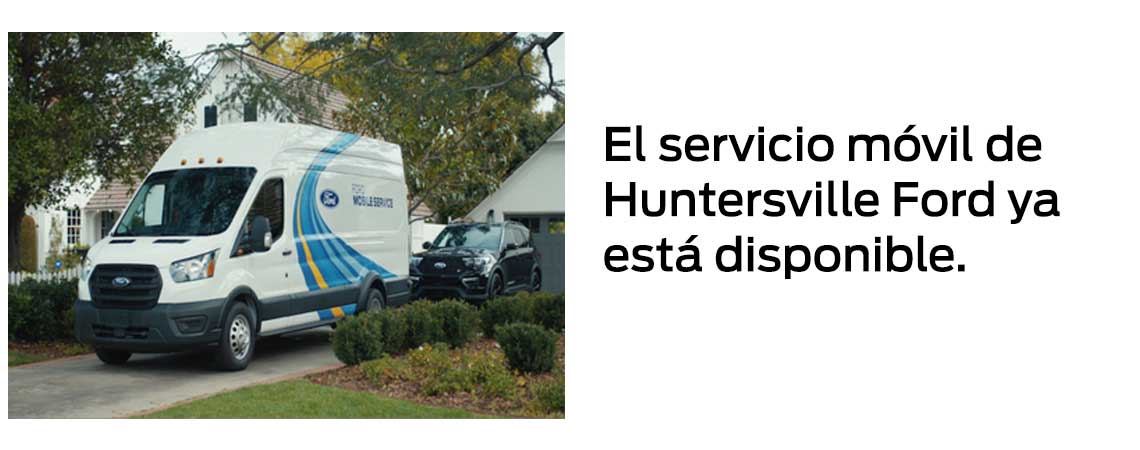 El servicio móvil de Ford en Huntersville ya está disponible