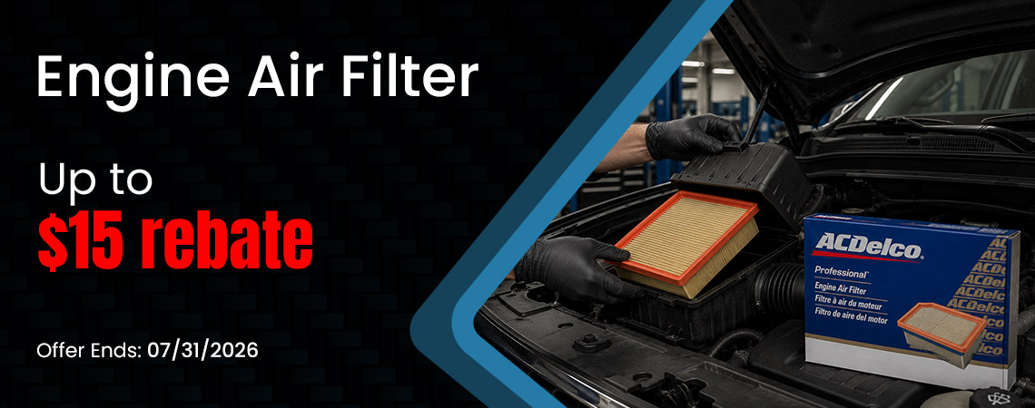 Engine Air Filter Rebate