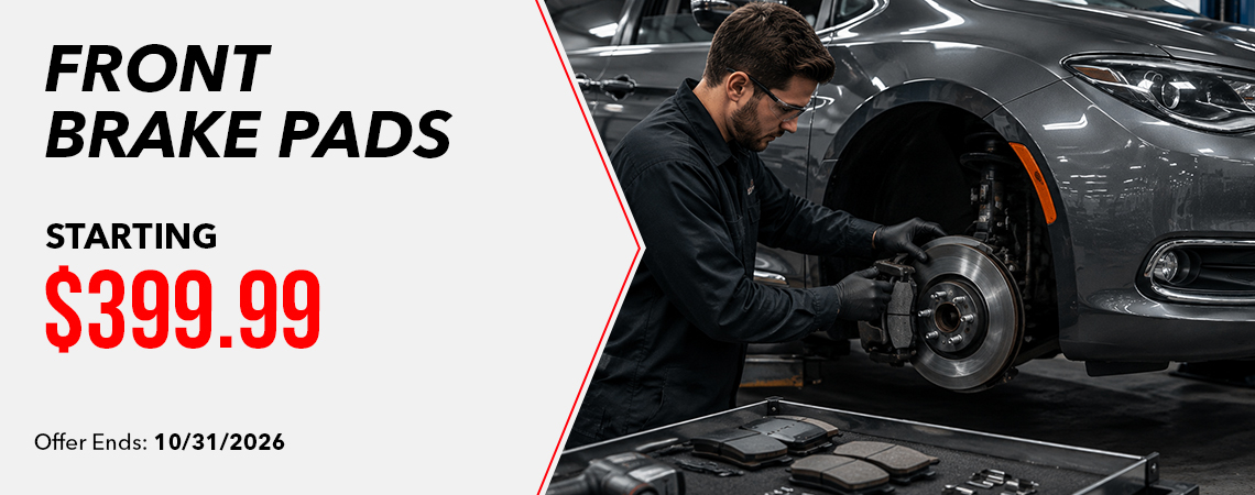 Front Brake Pads starting at $399.99