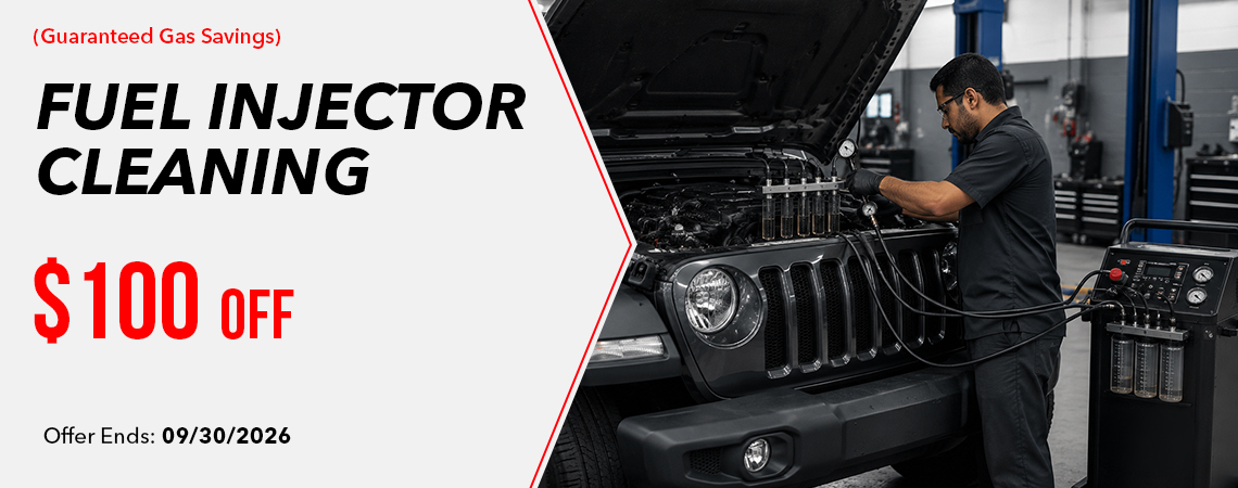 Fuel Injector Cleaning $100.00 OFF