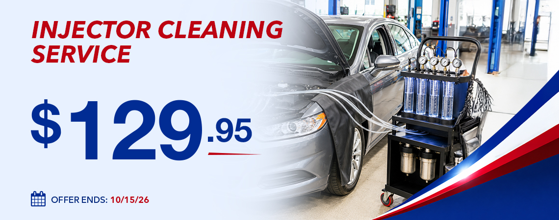 INJECTOR CLEANING SERVICE - $129.95 