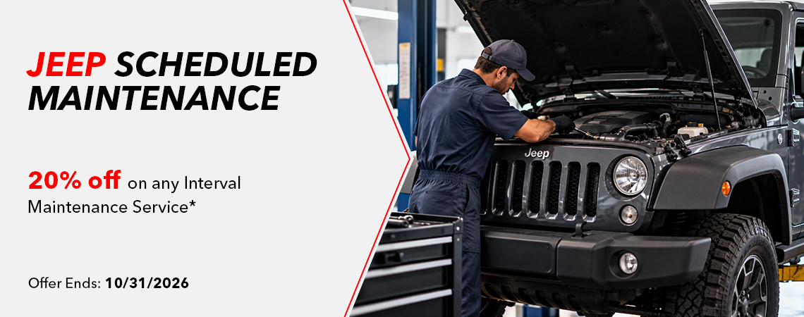 Jeep Scheduled Maintenance