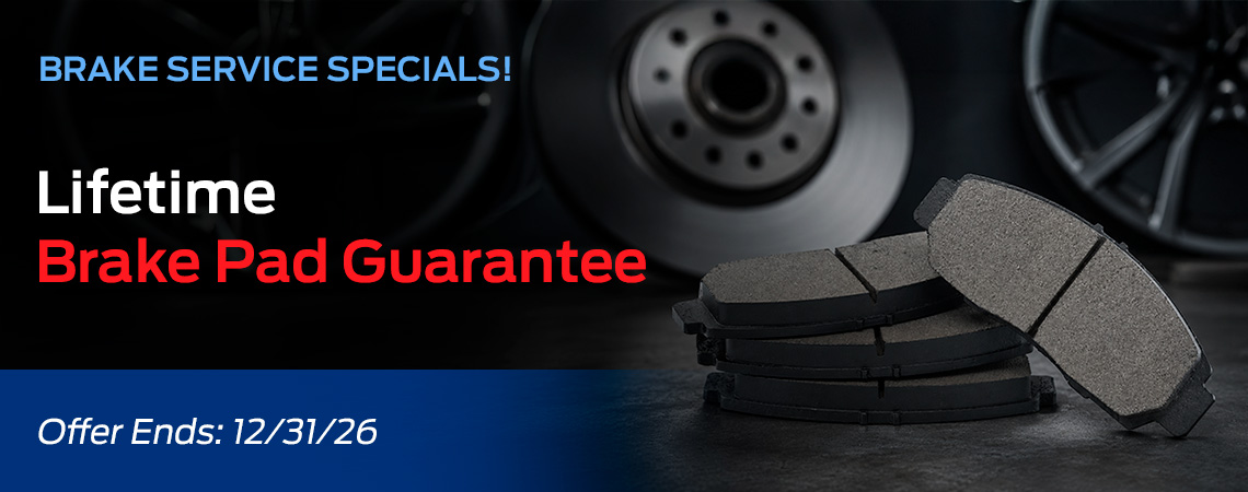 Lifetime Brake Pad Guarantee