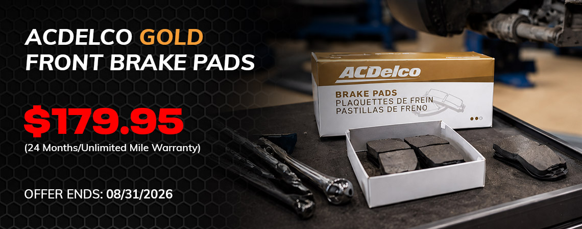 Most ACDelco Gold Front Brake Pads Installed*
