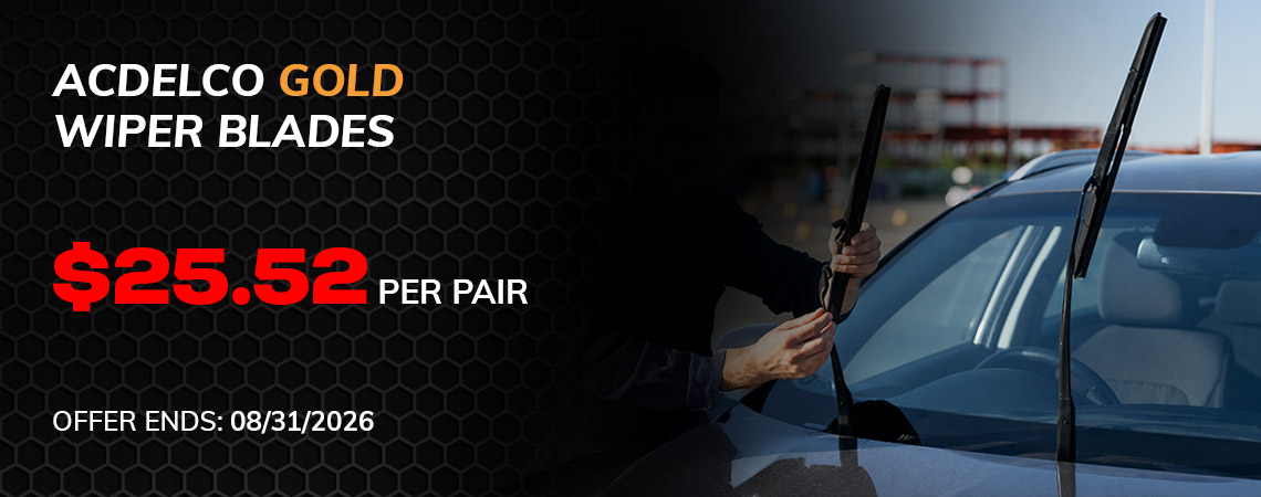 Most ACDelco Gold Wiper Blades (per pair) Installed*