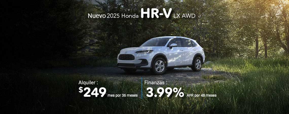  Nuevo Honda HR-V LX AWD 2025