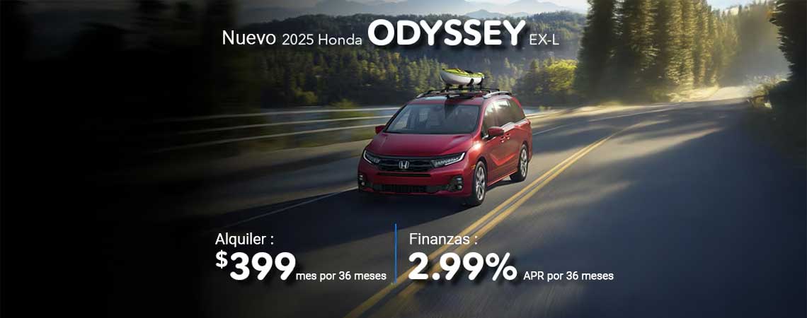 Nuevo Honda Odyssey EX-L 2025