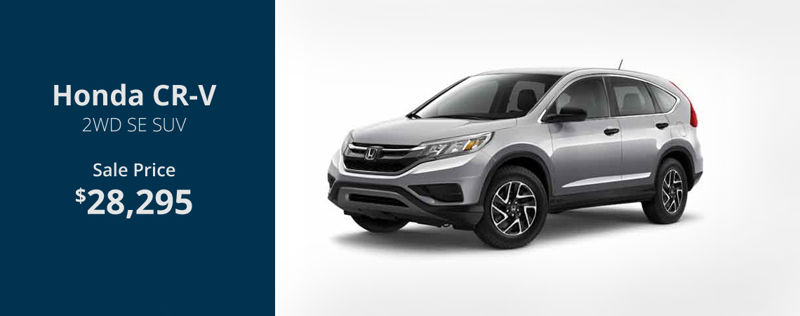 Honda CR-V 2WD SE SUV $28295