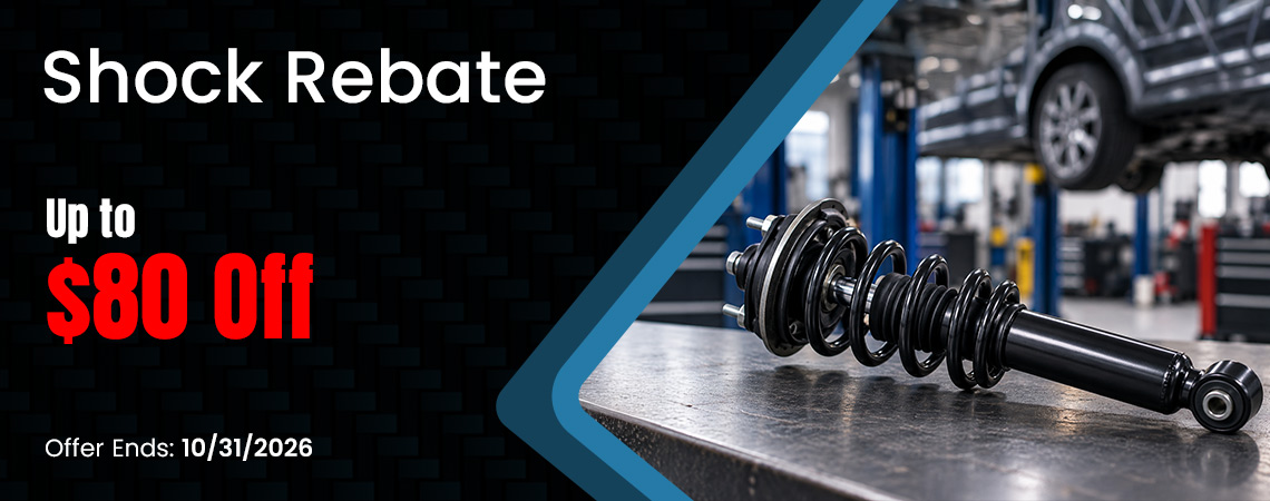 Shock Rebate Up to an $80 rebate