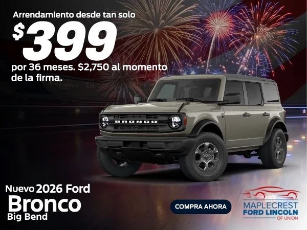 2026 Ford Bronco
