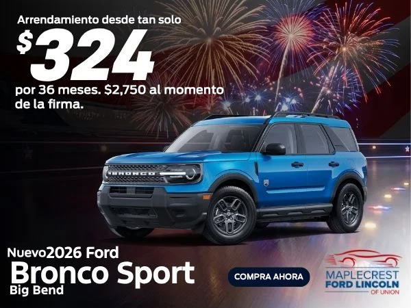 2026 Ford Bronco Sport