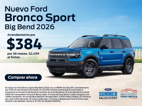2026 Ford Bronco Sport