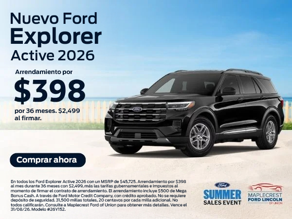 2026 Ford Explorer