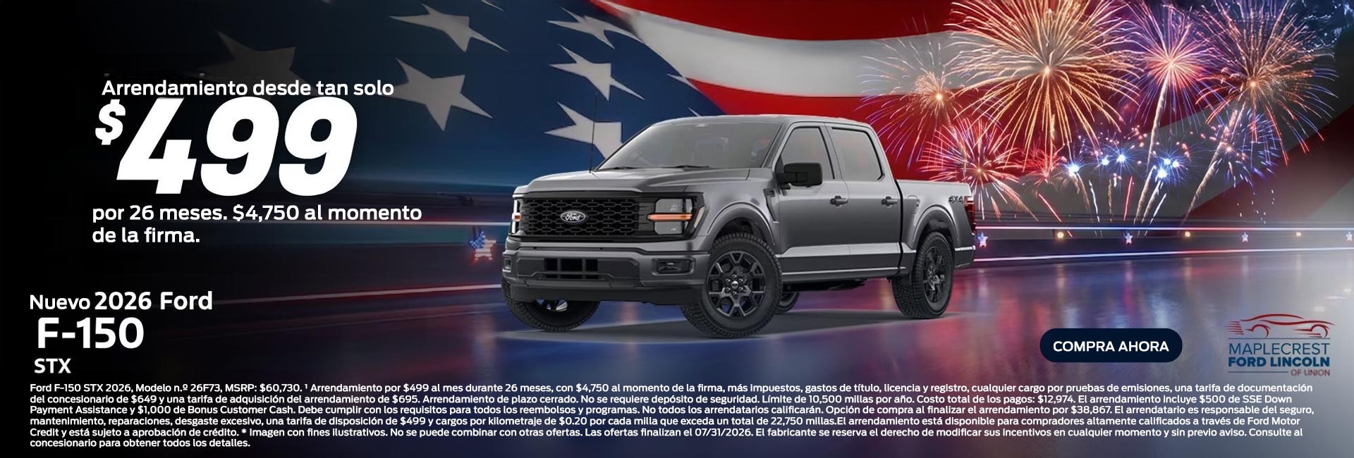 Nuevo 2026 Ford F-150 STX