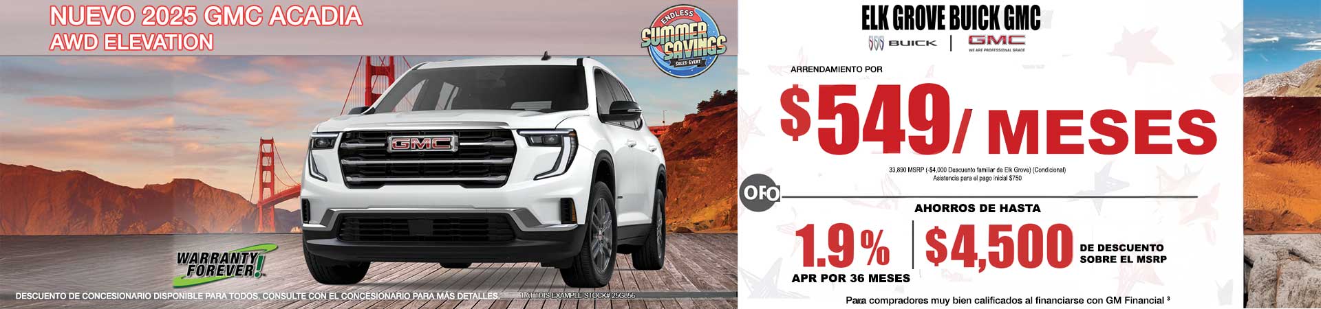 2025 GMC Acadia
