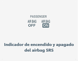 SRS Airbag On-Off Indicator