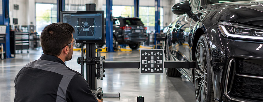 Vehicle Camera & Sensor Calibration | Columbia CDJR
