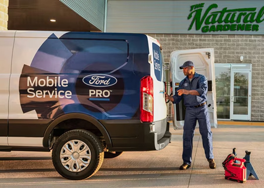 Ford Pro Mobile Service Van
